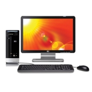HP Pavilion S3530F Desktop PC (1.80 GHz AMD Phenom X4 9100e Quad Core Processor, 4 GB RAM, 500 GB Hard Drive, Blu Ray Drive, Vista Premium) Black