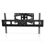 JLAB JM-DUALTILT-65 Big Guns Dual Arm Articulating Mount for 37 to 63-Inch TVs, Black