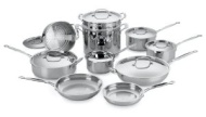 Cuisinart Chef&#039;s ClassicStainless Cookware 17 pc.Set (77-17)