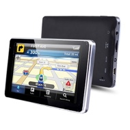 Noza Tec 4.3 Inch GPS Sat Nav Navigation System Navigator Touch Screen Free UK EU AU Maps