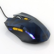 USB Wired Optical Scroll Wheel LED GamE Mouse Mice for PC Laptop