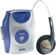 jWIN JX-B32A AM/FM Stereo Cassette Player - Radio/Cassette Player