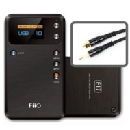 FiiO E17 (Alpen) portable amplifier and FiiO E09K desktop amplifier bundle.