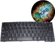 HQRP Replacement Keyboard for Acer Aspire One ZG5 Netbook / Subnotebook plus HQRP Coaster