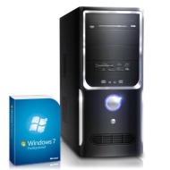 Powerful gaming PC! CSL Speed 4718uPro (Core i7) incl. Windows 7 Professional - computer system with Intel Core i7-4790 4x 3600 MHz, 1000GB SATA, 16GB