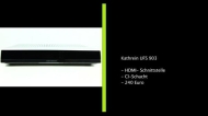 Kathrein UFSconnect 916 Twin HDTV Satellitenreceiver (CI, Linux, PVR-Ready, 3x USB, Netzwerk/UPnP, WLAN integriert) schwarz