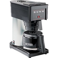 Bunn&reg; 10-Cup Coffee Brewer with Decanter, Black/Stainless Steel