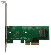 Lycom DT-129, PCIe 3.0 x4 3.3V5A Host Adapter for PCIe-NVMe M.2 110mm SSD