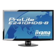 Ilyama PL E2410HDS-B1 61 cm (24 Zoll) widescreen TFT Monitor (HDMI,DVI,VGA, 2ms Reaktionszeit) schwarz