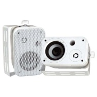 Pyle PDWR30W 3.5&quot; Indoor/Outdoor Waterproof Speakers, White