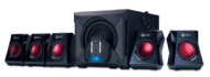 Genius GX-Gaming 5.1 Surround Sound 80 Watts Gaming Speaker System with Remote Control (G5.1 3500)