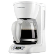 Applica Black &amp;&amp;&amp;&amp; Decker 12-Cup Programmable Coffee Maker - White