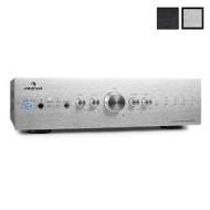 Auna CD708 Amplificateur st&eacute;r&eacute;o argent