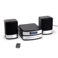 Duronic RCD017 - Mini impianto stereo Hi-Fi con lettore CD/MP3 CD/USB/Radio FM/AUX-IN connetti e riproduci dal tuo iPhone o smartphone - Incluso adatt