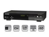 COMAG PVR 1/100 HD+ CI+ Festplatten Receiver 1TB inkl. HD plus Karte (Full HD* Single Tuner, HDMI, CI+, PVR, 1000GB Festplatte, 2x SCART, USB 2.0, 1 J