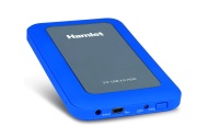 Hamlet HXD25U3MRD - Box per Hard Disk SATA, USB 3.0 da 2.5&quot; (colore Rosso)