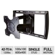 Omnimount OS120FM 42&quot;-70&quot; Full Motion Mount - Swivel/Pan/Tilt, VESA 100x100/600x400, Supports up to 120lbs - 45-283 &nbsp;OS120FM