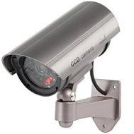 Konig SEC DUMMYCAM30 Telecamera finta CCTV per esterno con LED lampeggiante IR (finto)