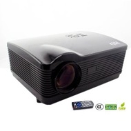 DBPOWER 3D Projector Support All 16:9 1080p HD 3000 Lumen LED 2000:1 Home Cinema Theatre