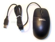 Dell X7636 - Two Button Scroll USB Ball Mouse YH933