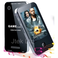 Jtek 8GB 3&quot; Touch Screen MP3 / MP4 / Game Player with TV Out, Video Camera/Webcam, FM Radio, Voice Recorder and E-Book Reader **APRIL 2011 Upgraded Ve