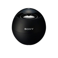 Sony Ultra Portable Bluetooth Wireless Speaker with 360-Degree Circle Sound Technology and Built-In Speakerphone - Black