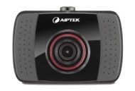 Aiptek Car Camcorder X5 (GPS Auto- Kamera, Black Box, Dash Cam, 6 cm (2,4 Zoll) Display, Full HD, SD/SDHC-Kartenslot, Weitwinkelobjektiv) schwarz