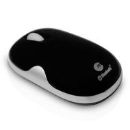 Macally Bluetooth Wireless Laser Mouse for Mac and PC (Black)