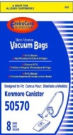 Kenmore 50570 Micro Filtration Canister Bags 8 in a pack