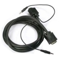 ProLinks 10-ft. DB15 Super-VGA Cable with 1/8&quot; Audio Cable