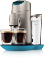 Philips HD7872/10 Senseo Twist Kaffeepadmaschine mit Touchdisplay Caribbean Blue