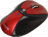 iHome Bluetooth 5 Button Wireless Mouse - Red (IH-M410BR)