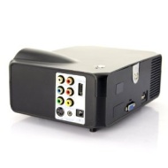 HD LED BEAMER Home Theater Video Projector IN BLACK, Model: RioHD-LED-2