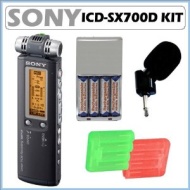 Sony ICD-SX700D - Digital voice recorder - flash 1 GB