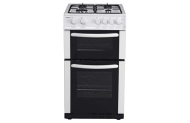 Bush AG56TW Twin Gas Cooker- White