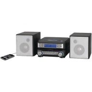 GPX HC221B Micro Hi-Fi System - AM, FM - 2 Speaker(s) - MP3 - Remote Control