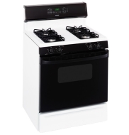 Hotpoint RGB745BEH 30 Inch Freestanding Gas Range with 4 Sealed Burners