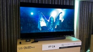 I saw the LG C4 OLED TV in action, and the brightness boost is very real