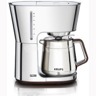 Krups Silver Art Collection 10-Cup Coffee Maker
