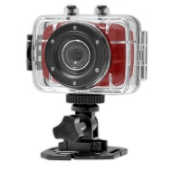 Sound Around Gear-Pro High-Definition Sport Action Camera,720p Wide-Angle Camcorder With 2.0 Touch Screen - SD Card Slot, USB Plug And Mic - All Mount