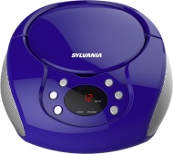 Sylvania Portable CD Boombox with AM/FM Radio (Black)
