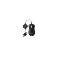 Belkin silver/black mini retractable mouse