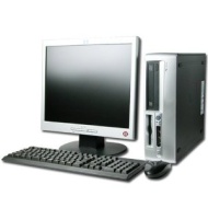 HP Compaq DC5150 Internet Ready Desktop Computer Full System - AMD 3.2Ghz Processor - 2Gb Memory - 80Gb hard disk - DVDROM - Wireless enabled - 18&quot; In