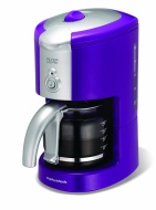 Morphy Richards Compliments 47057 Filter Coffee Maker, Purple