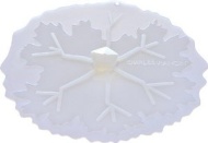 Charles Viancin Med/Sm Ice Snowflake Lid 7&quot; 2703