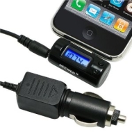 Tiny LCD Wireless FM transmitter for Apple iPhone 4 MP3 player