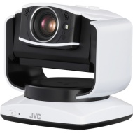 JVC GV-LS2WEU - Fotocamera live Streaming, 12,4 Megapixel, sensore CMOS, Zoom ottico 10x, Full HD, WiFi, lettore scheda SD, bianco