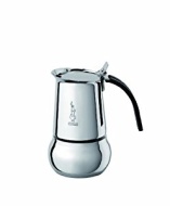 Bialetti: Kitty Nera 4 Cup Espresso Coffee Maker in Stainless Steel