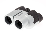 BLACK AND SILVER COMPACT FOLDING 10X25 HIGH QUALITY BINOCULARS. High Power Magnification Special Anti Glare Fully Coated Optics. Lightweight Alloy Bod
