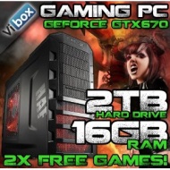 VIBOX Splendour 4 - Extreme, Performance, Gaming PC, Multimedia, Ultimate Spec, Desktop, PC, Computer, - PLUS X2 FREE GAMES! ( Fast 3.6GHz AMD, FX 815